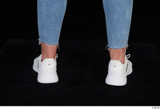Vinna Reed foot shoes sports white sneakers 0005.jpg